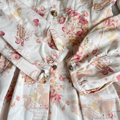 Liz Lisa Floral Long Sleeve Dress – Classic Himekaji Style4