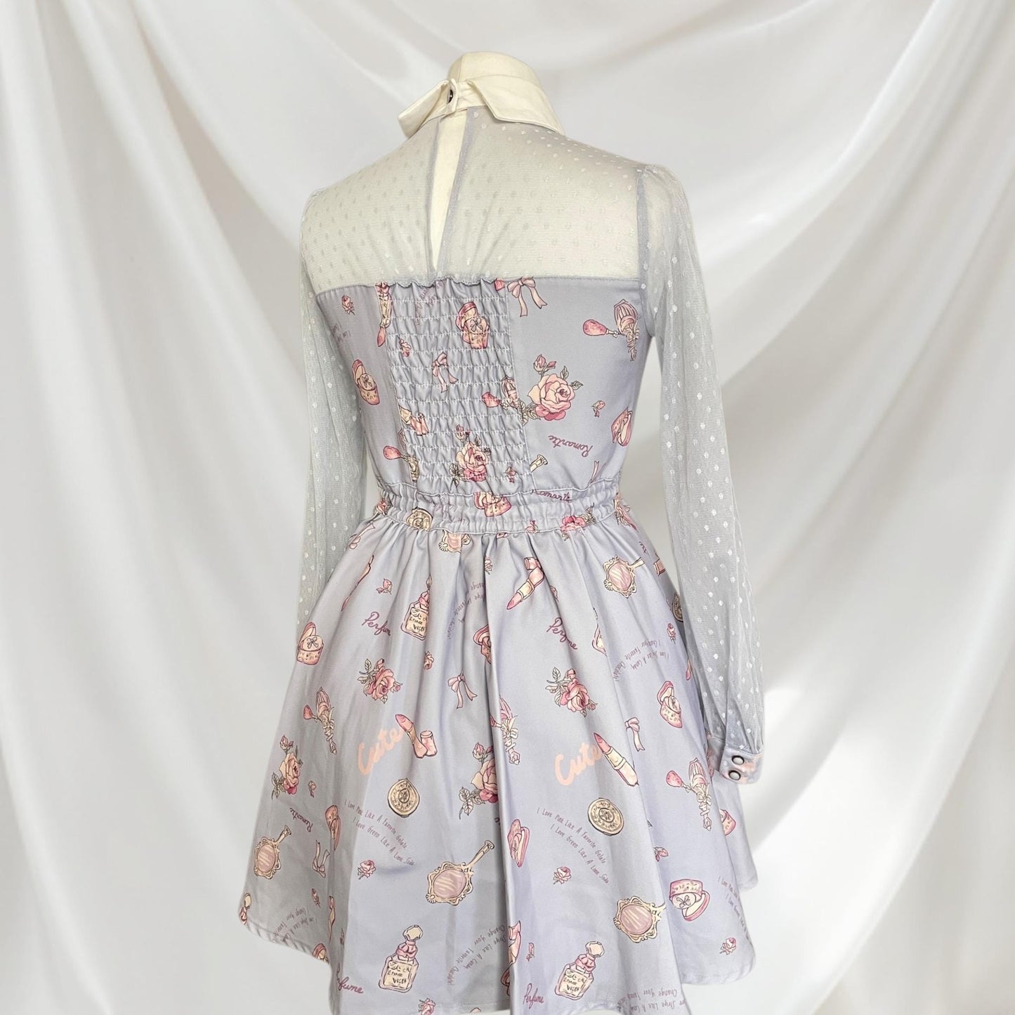 Liz Lisa perfume-themed pastel Lolita dress with collar knee-length dress3