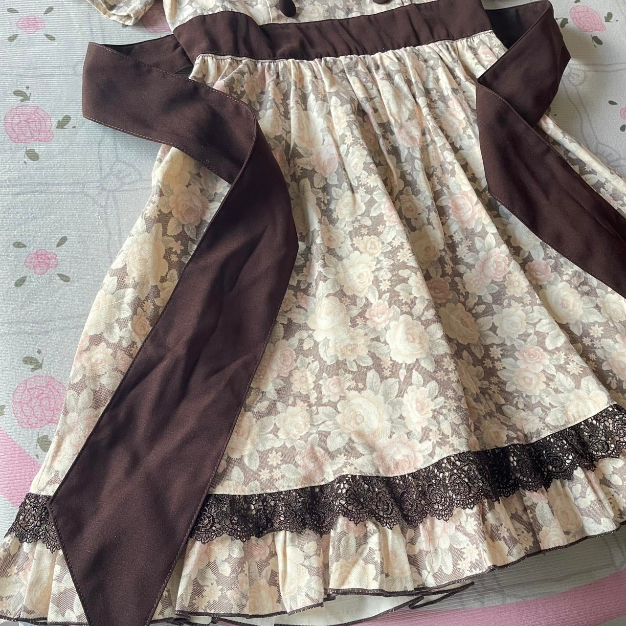 Japanese brand Bodyline floral sailor-collar Lolita dress4