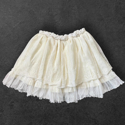 Liz Lisa lace layered skirt with ruffles 1