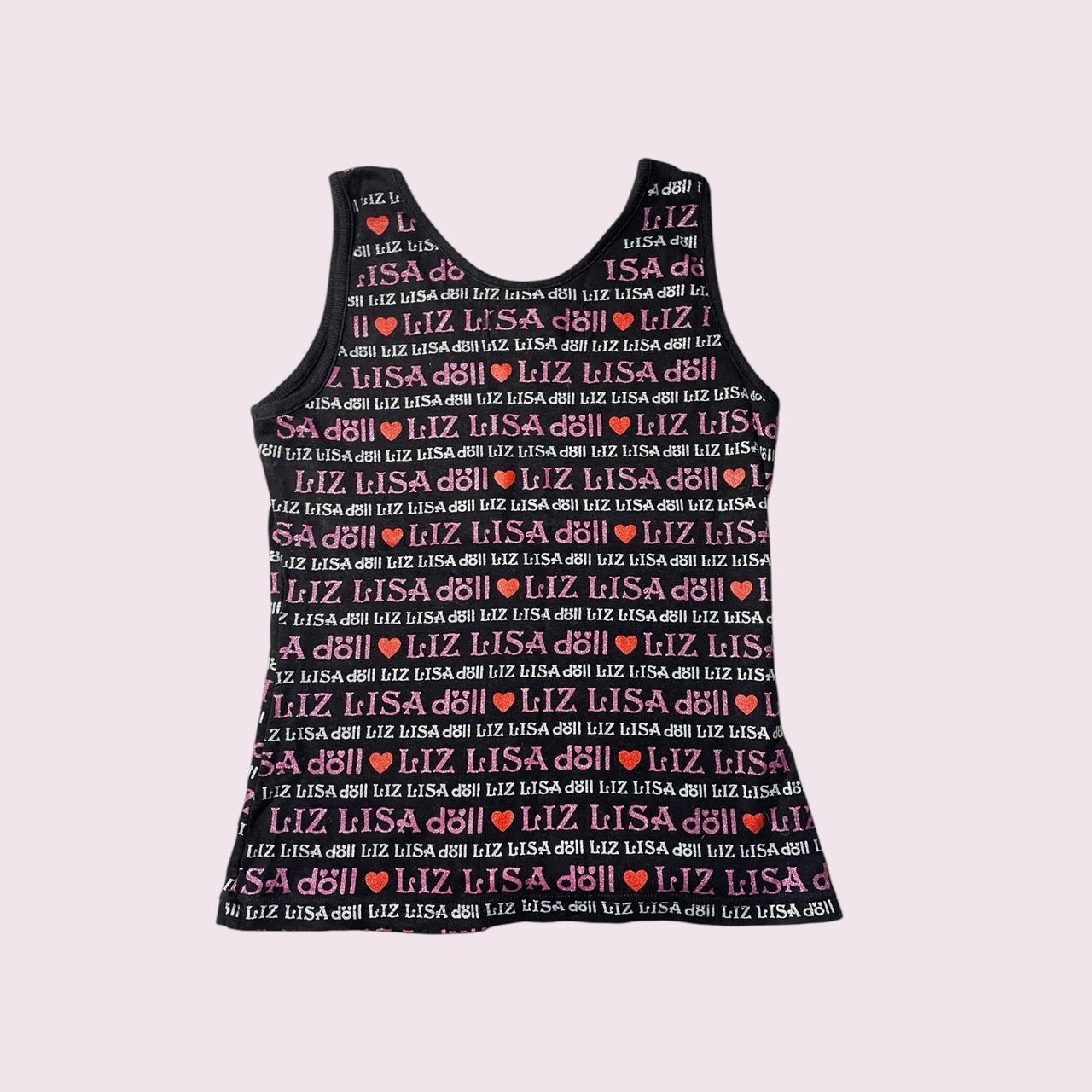 Liz Lisa doll graphic tank top – bold and fun design1