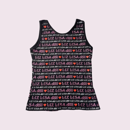 Liz Lisa doll graphic tank top – bold and fun design1