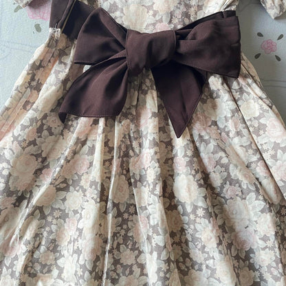 Japanese brand Bodyline floral sailor-collar Lolita dress5