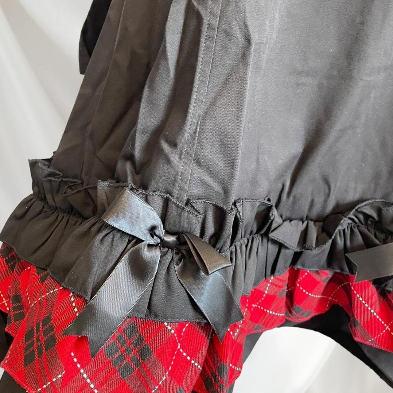 Bodyline JSK gothic Halloween bat-wing dress with plaid accents JP size M4