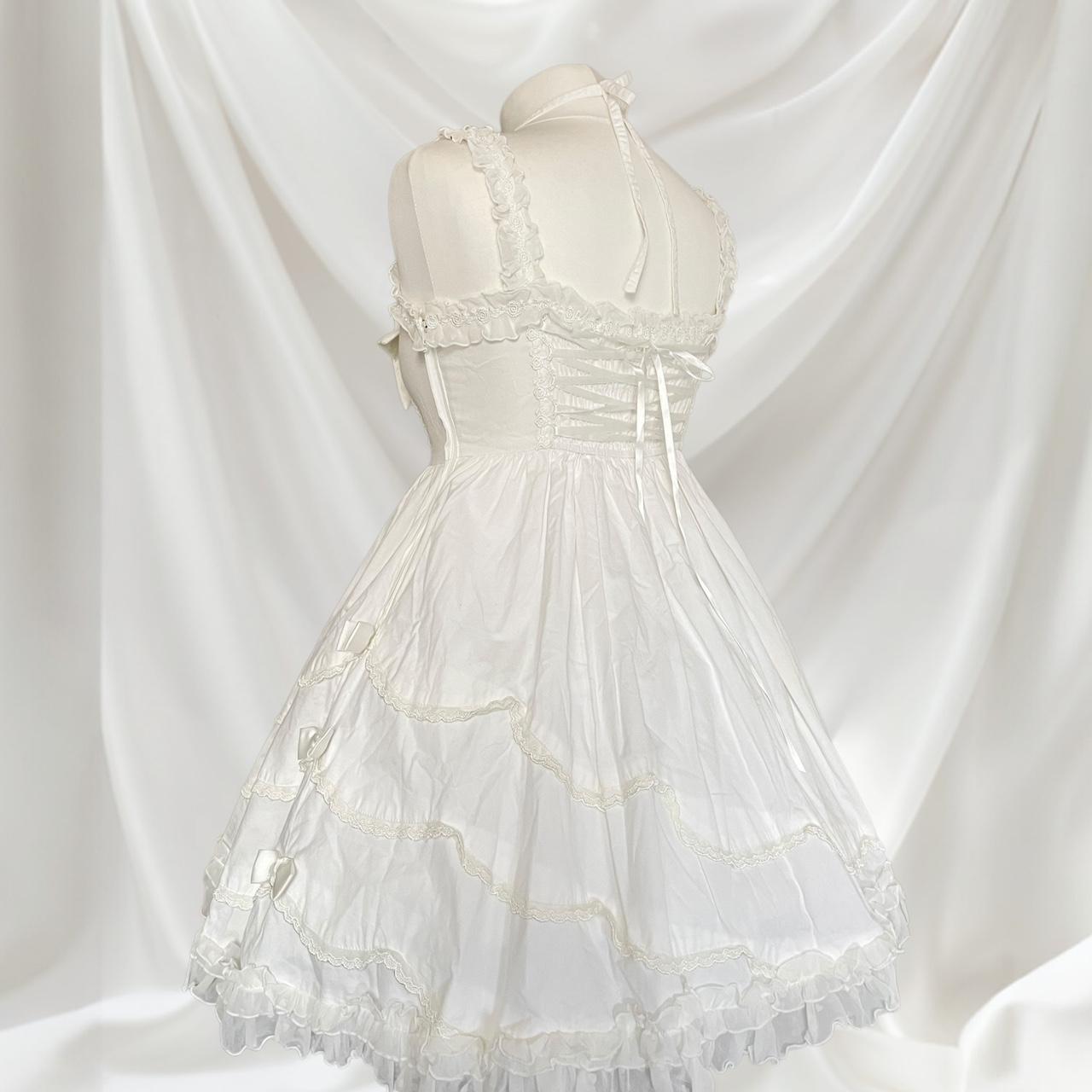 Japanese brand Bodyline sweet lolita dress with oversized bow embellishments 1