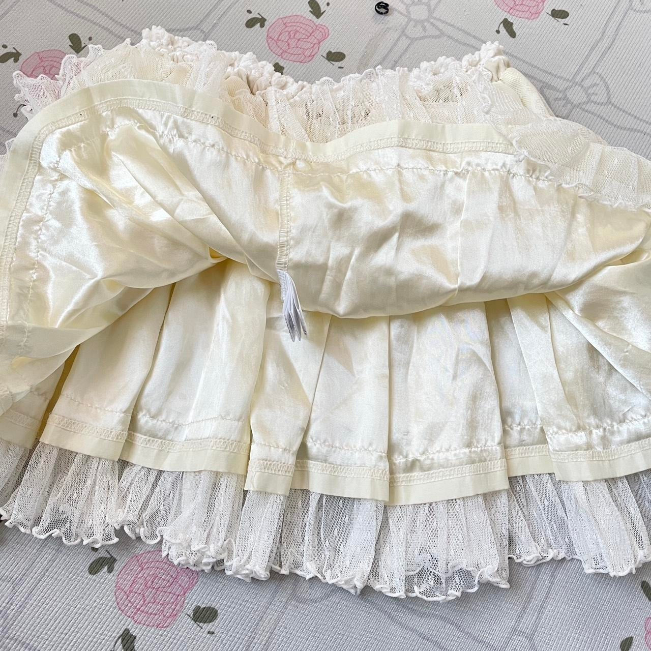 Liz Lisa lace layered skirt with ruffles 3