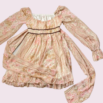 Liz Lisa Paisley patterned empire waist dress one size3