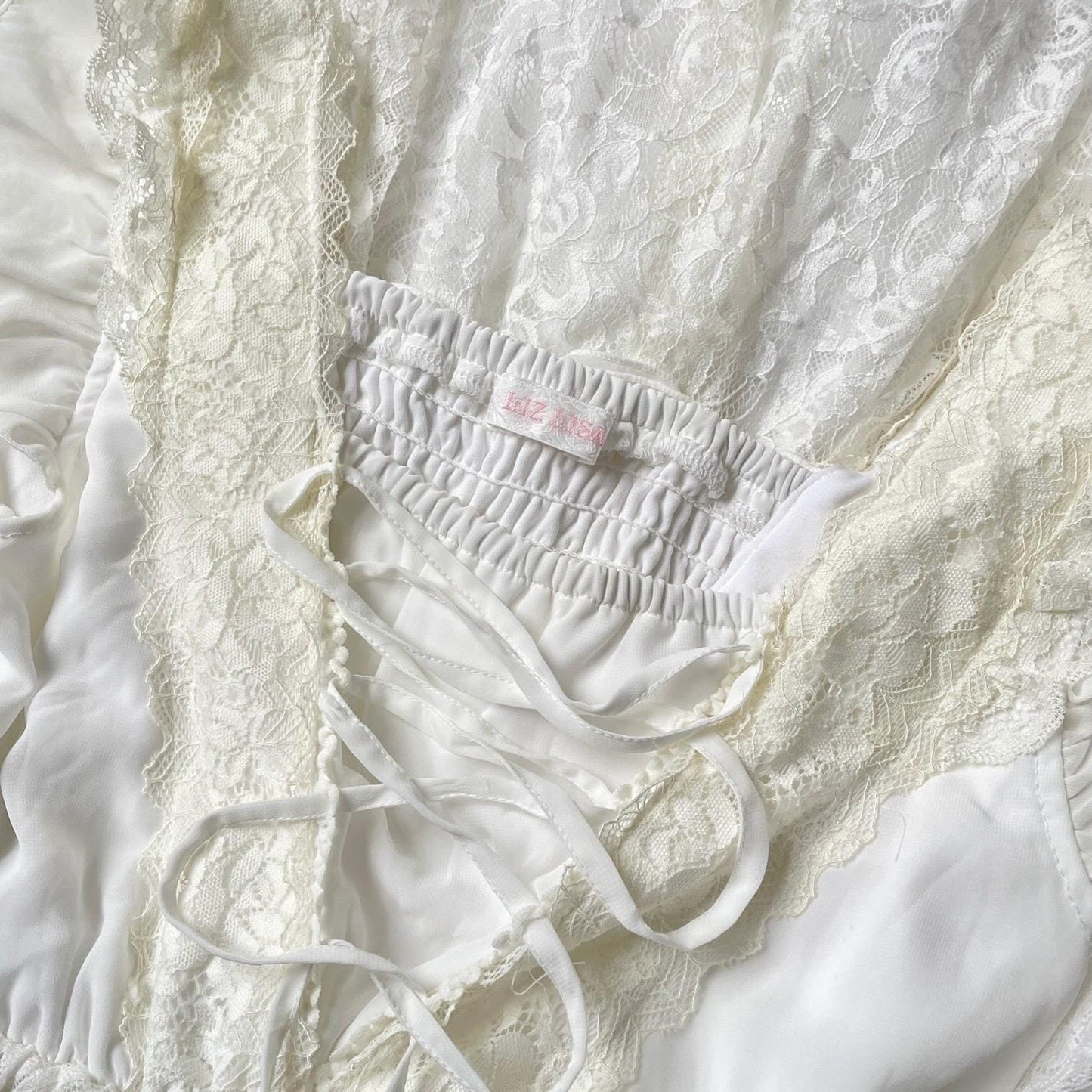 Liz Lisa ivory lace dress - romantic elegance Jfashion gyaru lolita style4