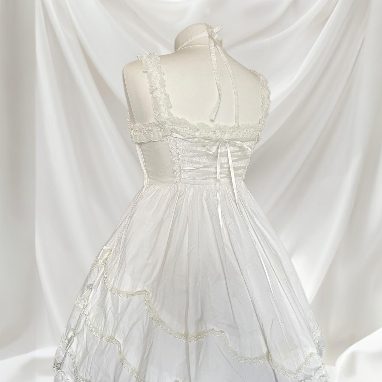 Japanese brand Bodyline sweet lolita dress with oversized bow embellishments 4