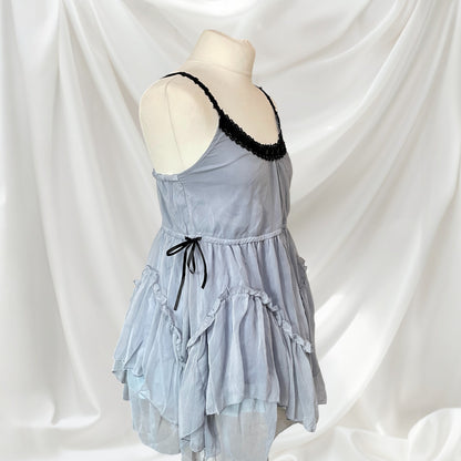 Axes Femme Lace Overlay Dress (label removed)2