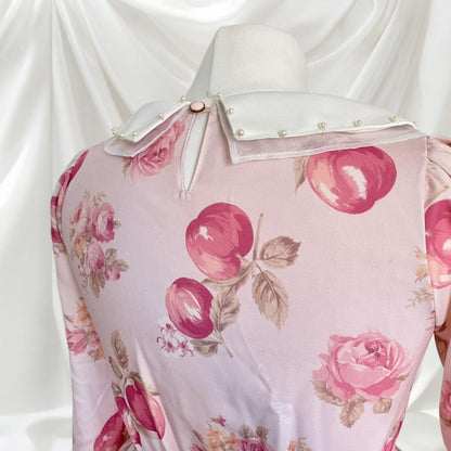 Liz Lisa romantic apple & rose print dress4