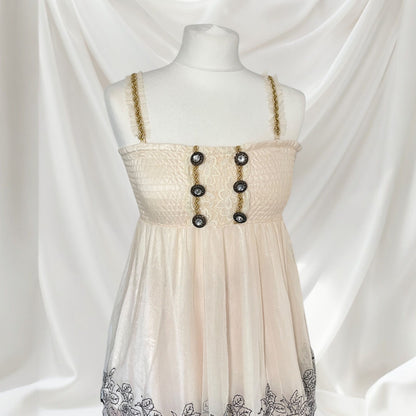 Japanese brand Axes Femme lace-trimmed embellished camisole top1