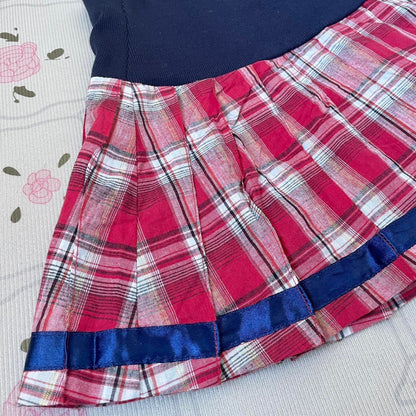 Liz Lisa plaid pleated mini skirt – classic girly jfashion1