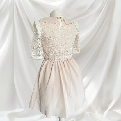 Liz Lisa elegant dress with intricate floral appliqué detailing1